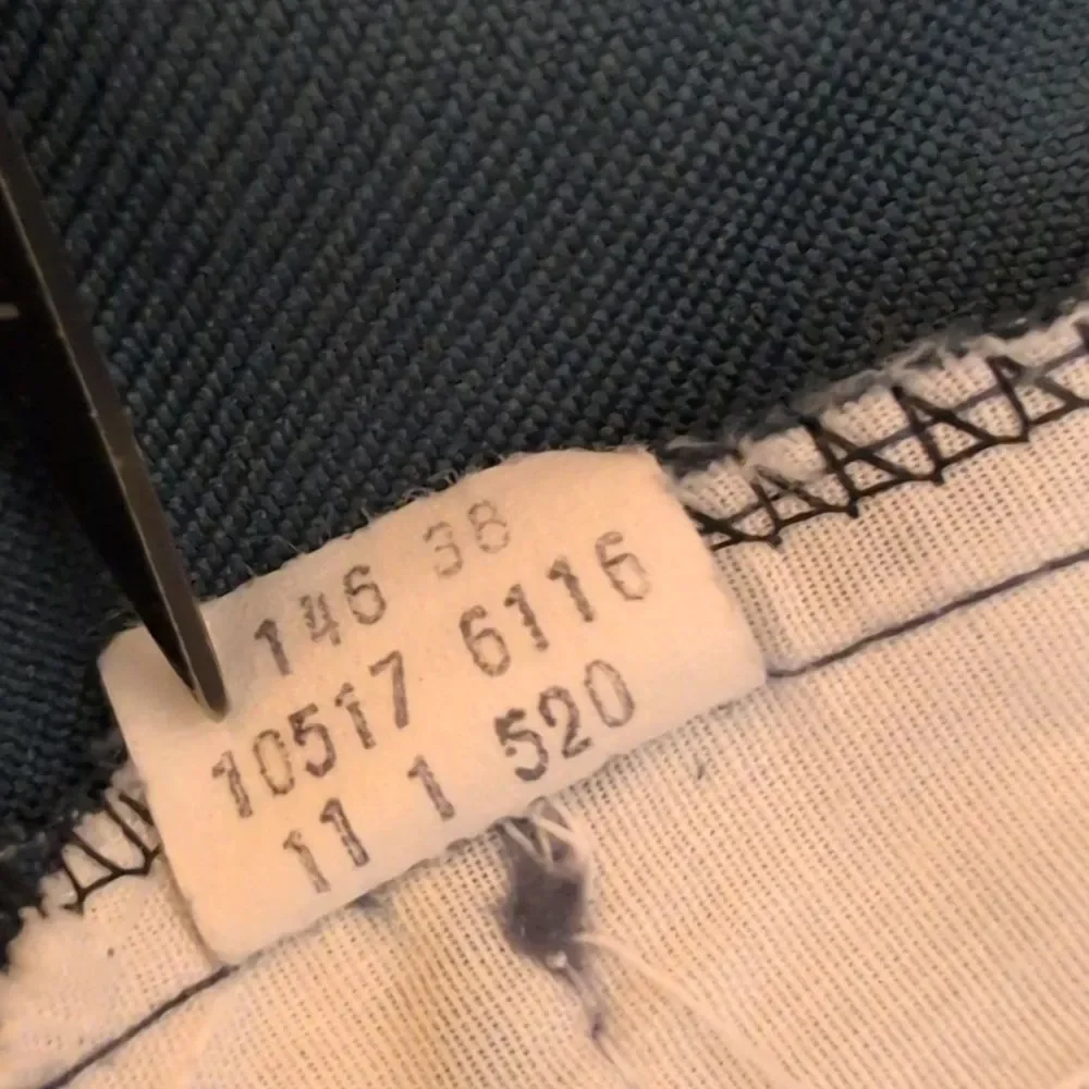 Levi's vintage blue polyester flare‎ men's pants